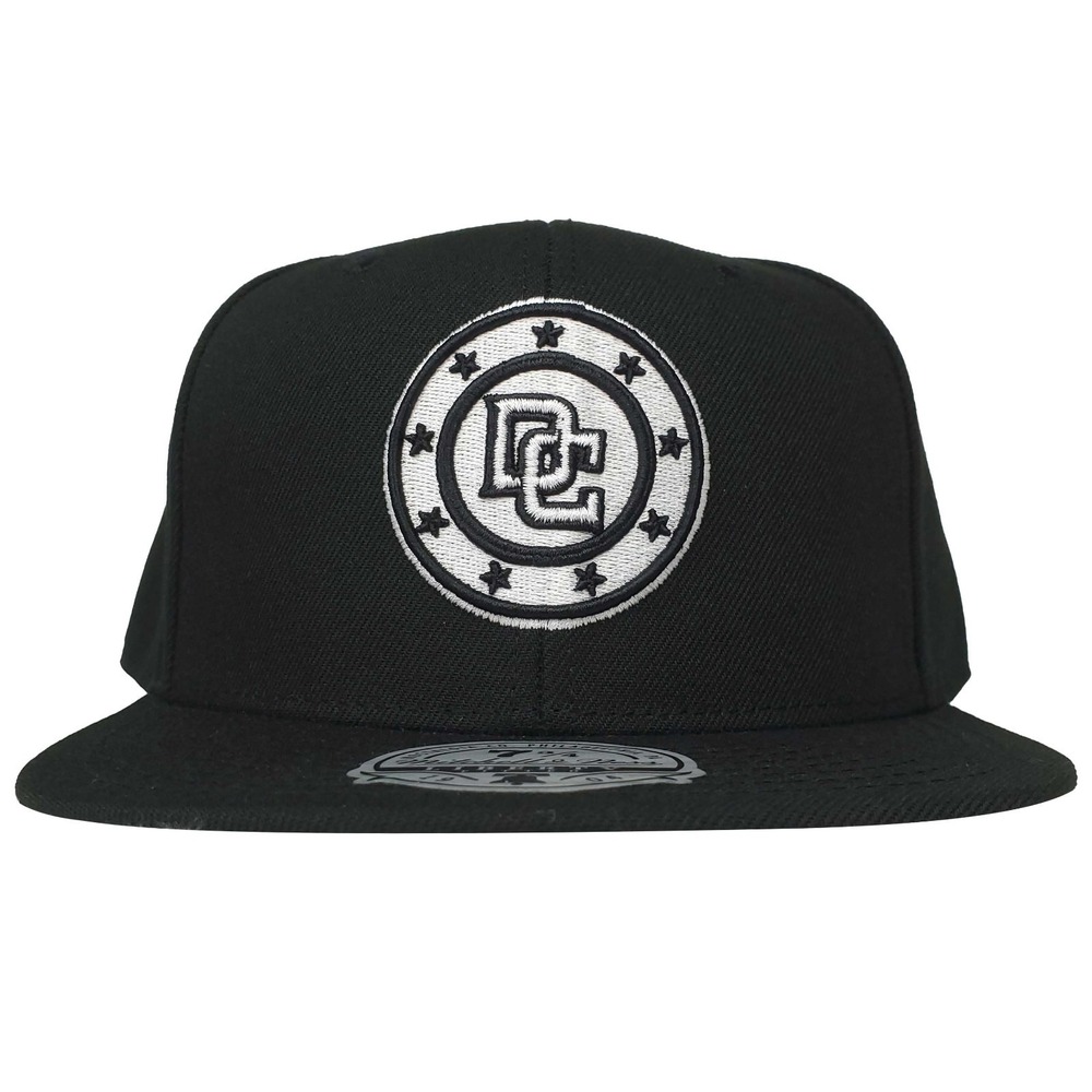 Washington Nationals Mitchell & Ness MLB Fitted 7 3/4 Flatbill Cap Hat Black NWT